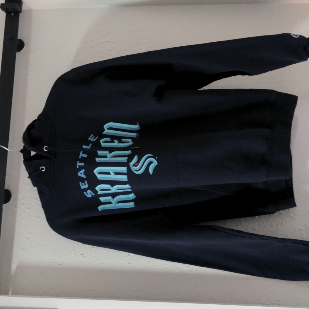 NHL Hockey Seattle Kraken Hoodie, Unisex, Small